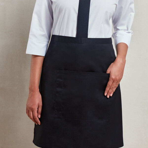 Premier 'Colours' Mid Length Apron with Pocket Thumbnail