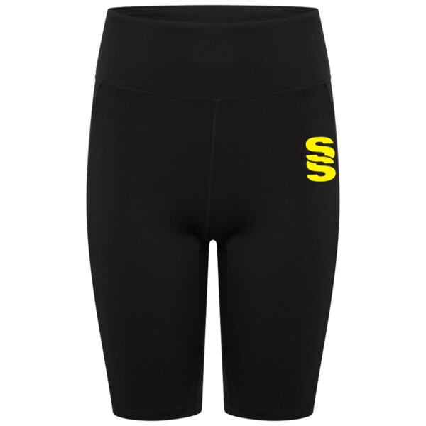 Stuart Surridge Dual Cycling Short Black - Girls Thumbnail